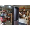 Image 2 : ESPRESSO BOOKSHELF CABINET - APX 80 INCHES TALL