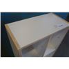 Image 4 : SMALL WHITE SHELF - APPX 50 INCHES TALL