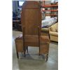 Image 7 : ANTIQUE 4 DRAWER VANITY WITH MIRROR