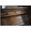 Image 6 : ANTIQUE 2 DRAWER VANITY WITH STOOL