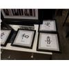 Image 3 : 5 EASTERN INSPIRATIONAL PRINTS AND BEVELLED MIRROR