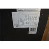 Image 7 : OAK FIREPLACE MANTLE WITH ELECTRIC FIREPLACE
