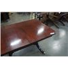 Image 2 : VINTAGE MAHOGANY DINING TABLE