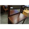 Image 3 : BUHLER FURNITURE MAHOGANY MIRROR HALL STAND - APPX 81 INCHES TALL
