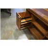 Image 3 : LEATHER TOP MEDIA CABINET