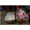 Image 1 : BOX OF 150 NEW LED ROSES AND LARGE BOX OF HAIR ACCESSORIES