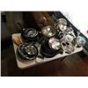 Image 1 : LOT OF STAINLESS POTS AND PANS