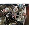Image 4 : LOT OF STAINLESS POTS AND PANS