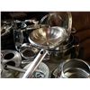 Image 6 : LOT OF STAINLESS POTS AND PANS