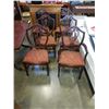 Image 1 : 6 GIBBARD SOLID MAHOGANY CHAIRS