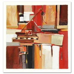 Yuri Tremler, "Piano" Limited Edition Serigraph by Yuri Tremler, Hand Signed with Certificate of Aut