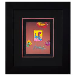 Peter Max- Original Mixed Media "Love Ver. I #24"