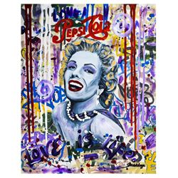 Nastya Rovenskaya- Mixed Media "Smile"