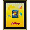 Image 2 : Peter Max- Original Mixed Media "Better World Ver. I #71"