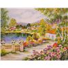 Image 1 : Zina Roitman- Original Serigraph "Tranquility "