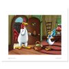 Image 1 : "Foghorn Serving Henry" Numbered Limited Edition Giclee with Certificate of Authenticity.