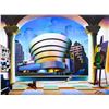 Image 2 : Ferjo- Original Oil on Canvas "Guggenheim Ny"