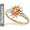 Image 1 : Fine Certified 7.25 ct Amethyst & Diamond Ring 14k Gold