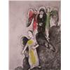 Image 1 : MARC CHAGALL HAND COLORED ETCHING