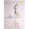 Image 1 : DALI Signed Color Etching Surrealism