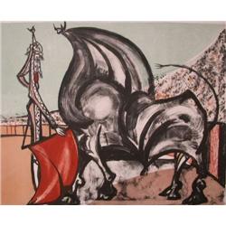 OSCAR DOMINGUEZ Litho Spain Surrealism