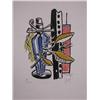 Image 1 : F. LEGER Signed Silkscreen French Cubism