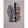 Image 1 : F. LEGER Signed Silkscreen French Cubism