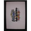 Image 2 : F. LEGER Signed Silkscreen French Cubism