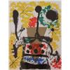 Image 1 : JOAN MIRO Signed Color Litho Surrealism