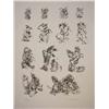 Image 1 : HENRI MICHAUX H. Sig.Litho-French/Abstract