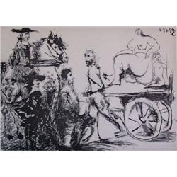 P. PICASSO H. Sig & Numbered Etching