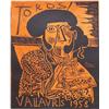 Image 1 : PABLO PICASSO Hand Signed Linocut