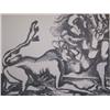 Image 1 : OSSIP ZADKINE Signed Lithograph Russian