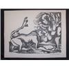 Image 2 : OSSIP ZADKINE Signed Lithograph Russian