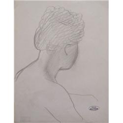 ANDRE DERAIN Sig Drawing Fauvism