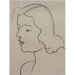 ANDRE DERAIN Sig Drawing Fauvism