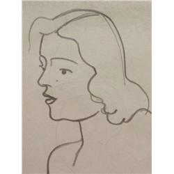 ANDRE DERAIN Sig Drawing Fauvism