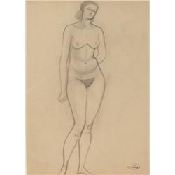 ANDRE DERAIN Sig Drawing Fauvism