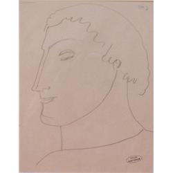 ANDRE DERAIN Sig Drawing Fauvism