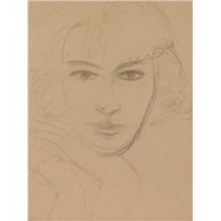 ANDRE DERAIN Sig Drawing Fauvism