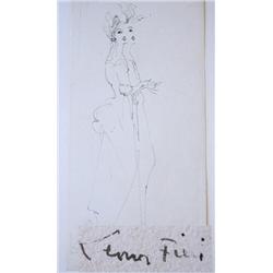 LEONOR FINI 2 Drawings + 42 Etchings