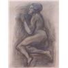 Image 1 : EMILE O. FRIESZ Drawing Nude French