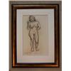Image 2 : EMILE O. FRIESZ Drawing Nude French