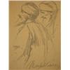 Image 1 : MUNKACSY  Hand Sig. Drawing Hungarian