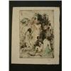 Image 2 : GETI RUBINSTEIN Hand Colored Etching