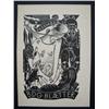 Image 1 : KARL MICHAEL-Org Woodcut German 1926