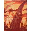Image 1 : YOAV SHUALY-H.Signed Lithograph-Israeli Art