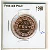 Image 1 : 1908 - 1998 Red Large Penny - FROSTED PROOF