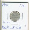 Image 1 : 1941  Newfoundland Ten Cent SILVER