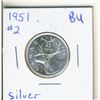 Image 1 : 1951  Twenty Five Cents #2 SILVER